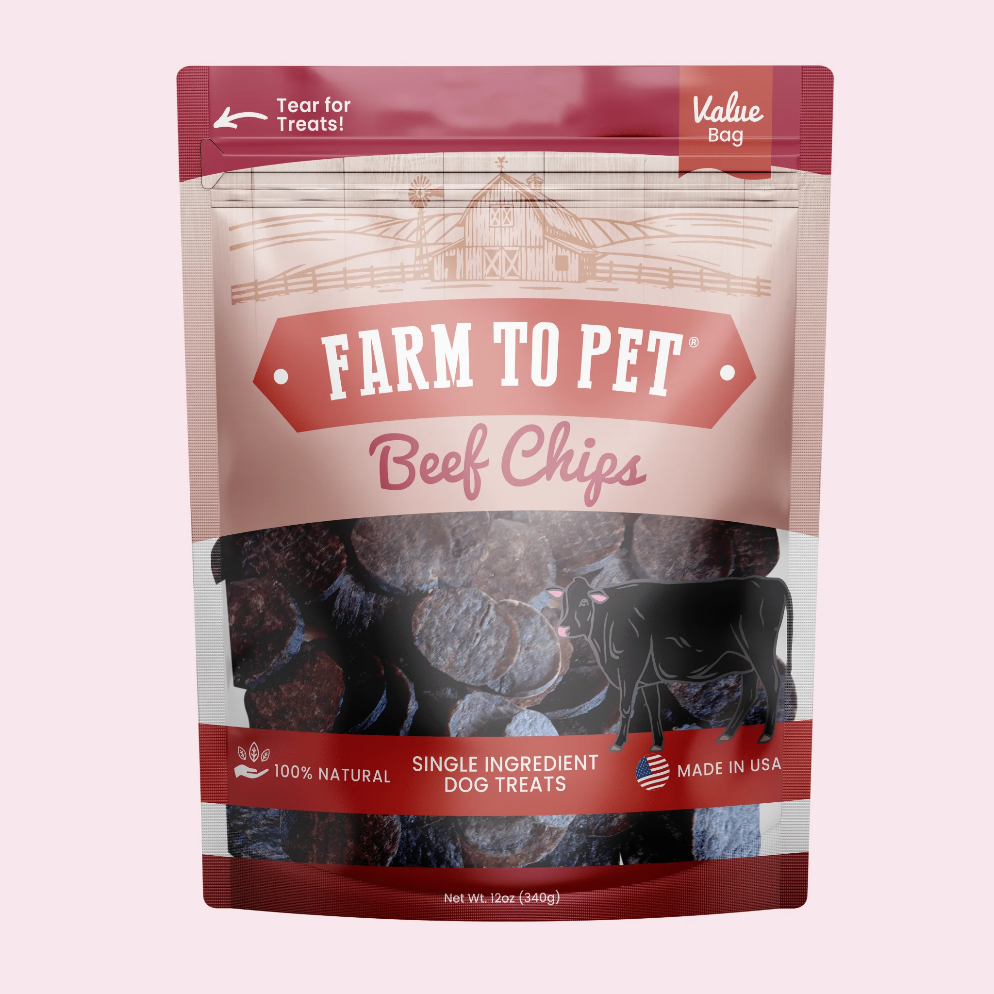 Beef Chips Dog Treats | Single-Ingredient Healthy Treats for Dogs - Image 8
